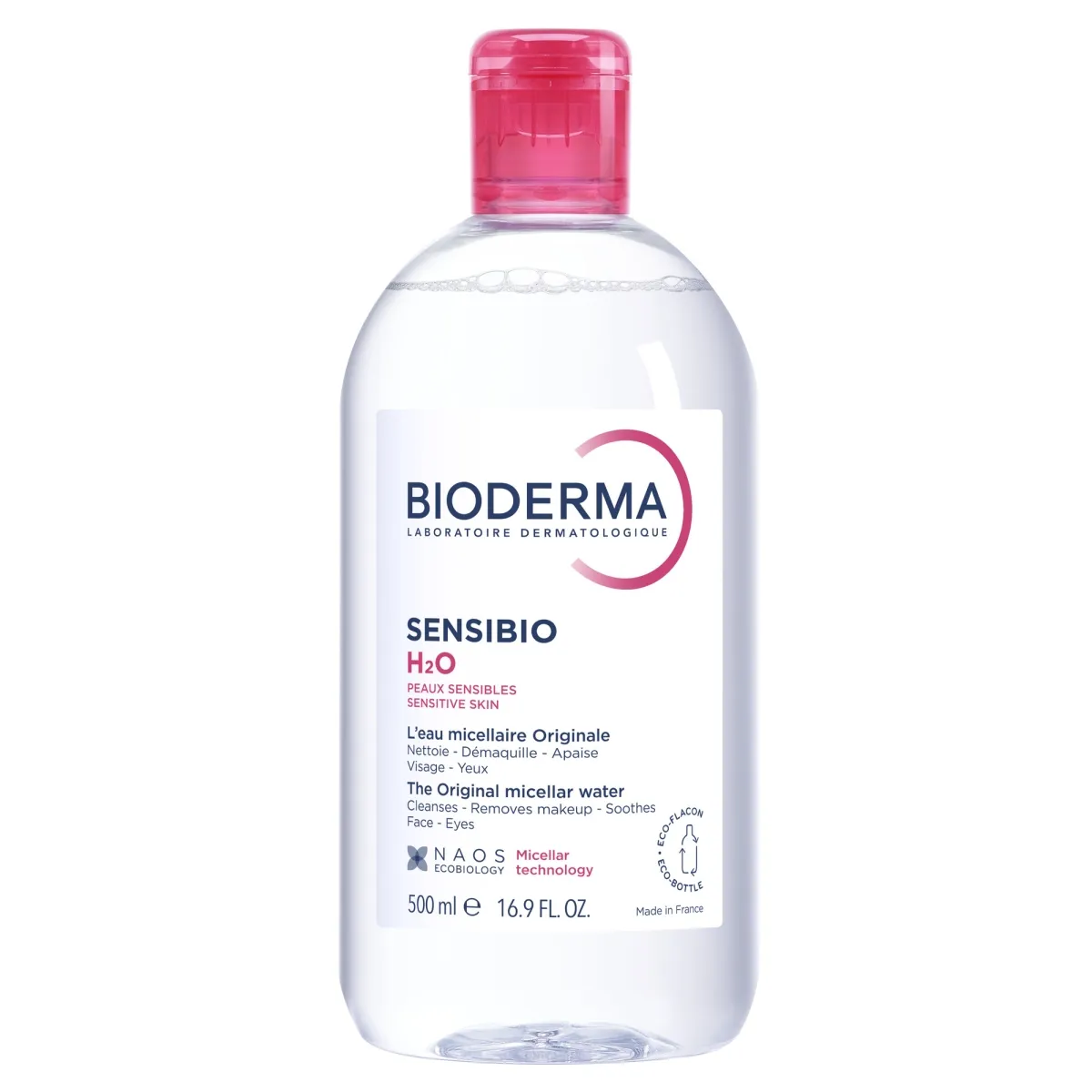 BIODERMA SENSIBIO H2O MITSELLAARVESI TUNDLIKULE NAHALE 500ML - Tootepilt