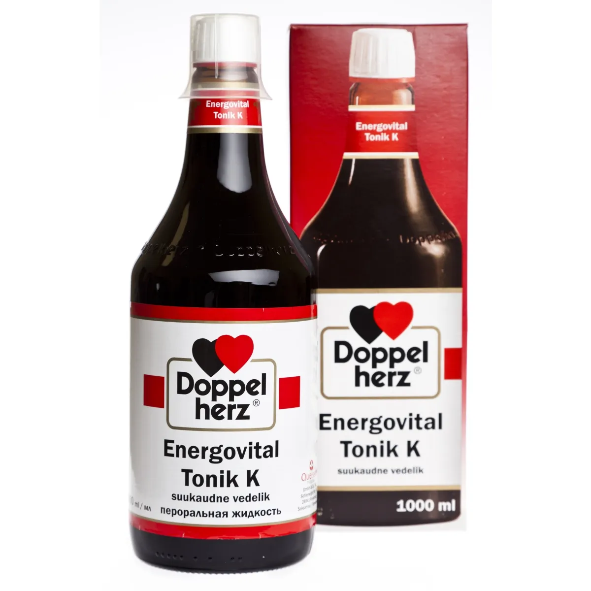 DOPPELHERZ ENERGOVITAL TONIK K 1000ML SUUKAUDNE VEDELIK - Tootepilt