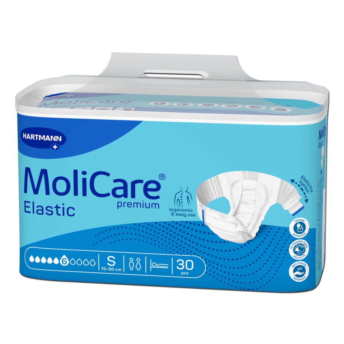 MOLICARE ELASTIC 6 TILKA S N30 - Tootepilt