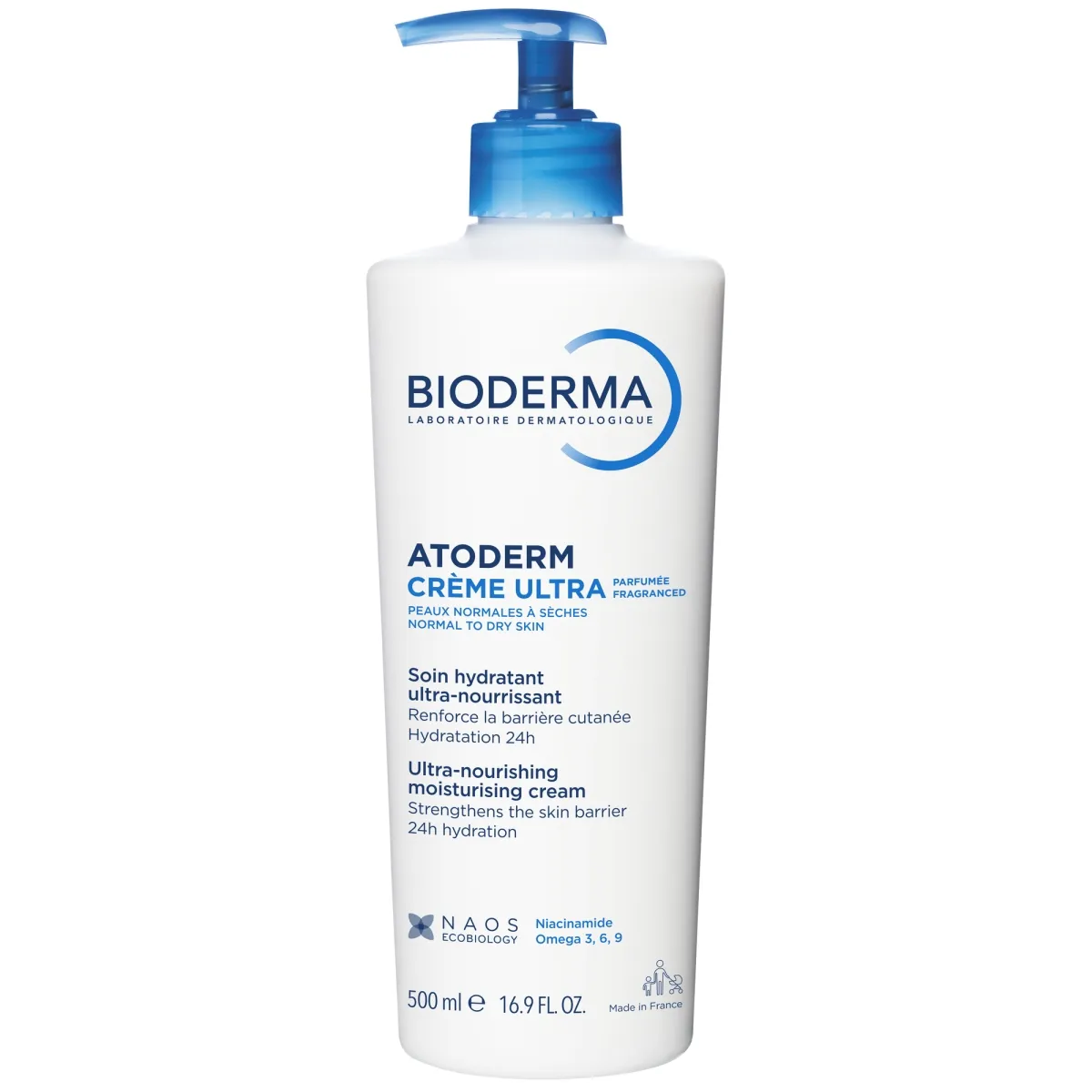 BIODERMA ATODERM KREEM KUIVALE NAHALE (LÕHNAGA) 500ML - Tootepilt