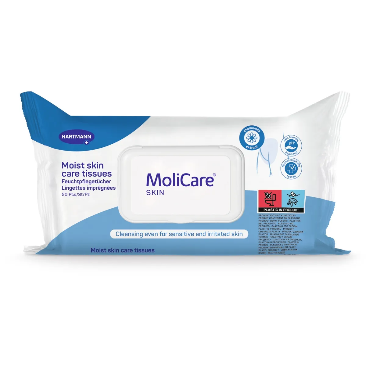 MOLICARE SKIN SALVRÄTIKUD NIISUTATUD N50 - Tootepilt