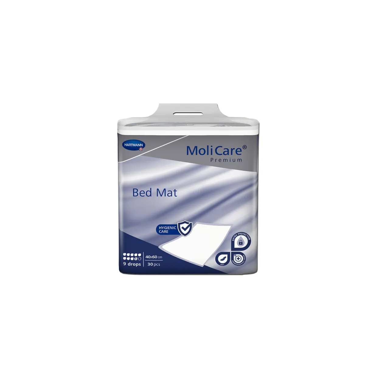 MOLICARE BED MAT 9 TILKA 40X60CM N30 - Tootepilt