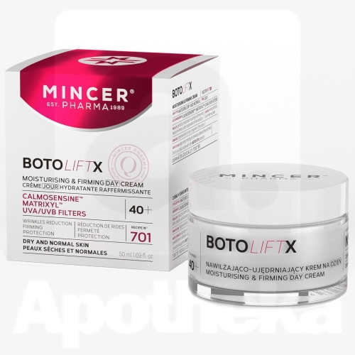 MINCER PHARMA BOTOLIFTX PÄEVAKREEM PINGULDAV 50ML