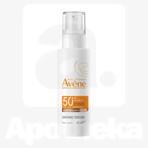 AVENE SUN PÄIKESEKAITSEEMULSIOON PIGMENDIVASTANE SPF50+ 40ML