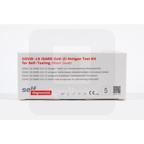 ANTIGEENI KIIRTEST SARS-COV-2 SELFDIAGNOSTICS ISE TEST N5