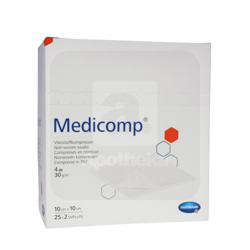MEDICOMP TAMPOONID STERIILSED 10X10CM N25X2(4KIHTI)