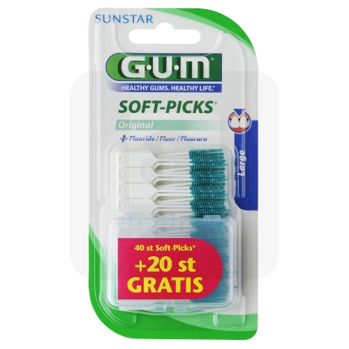GUM HAMBAVAHEHARI SOFT-PICKS ORIGINAL LARGE N40