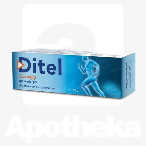 DITEL GEEL 23,2MG/G 50G