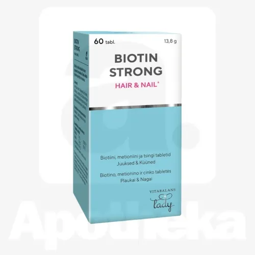 BIOTIIN STRONG HAIR&NAIL TBL N60