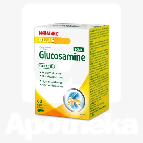 WALMARK GLUCOSAMINE+COLLAGEN FORTE TBL N60