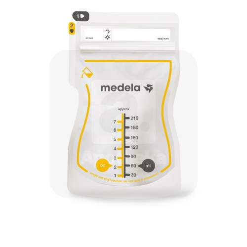MEDELA BF RINNAPIIMA SÄILITUSKOTID 210ML N25