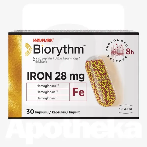 BIORYTHM RAUD KAPSLID N30