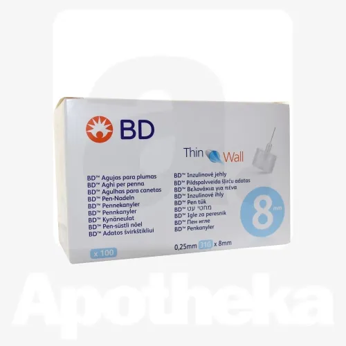 INSULIININÕELAD BD PEN-NÕEL 31G (0,25X8MM) N100