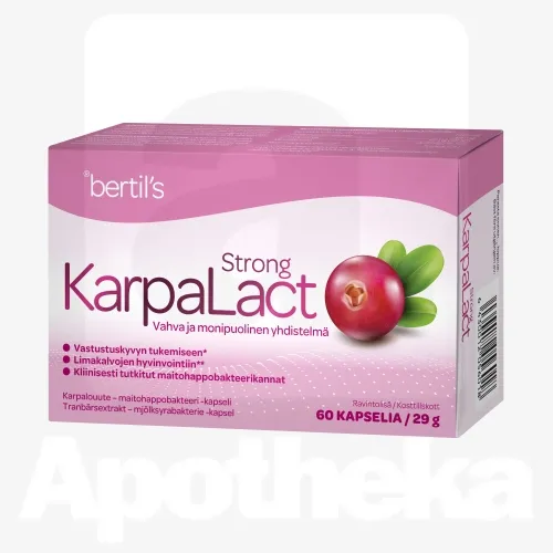 BERTILS KARPALACT STRONG KAPSLID N60