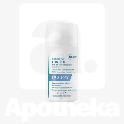 DUCRAY HIDROSIS CONTROL HIGISTAMISVASTANE ROLL-ON 40ML UUS