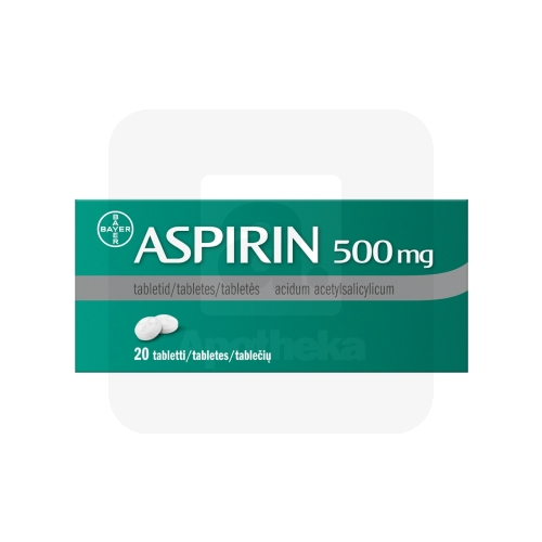 ASPIRIN TBL 500MG N20