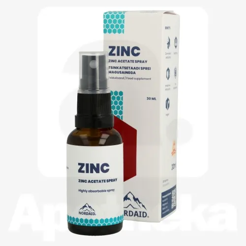 NORDAID ZINC SUUKAUDNE TSINKATSETAADI SPREI 30ML