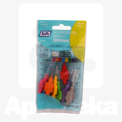 TEPE INTERDENTAALHARJAD SEGUPAKK N8