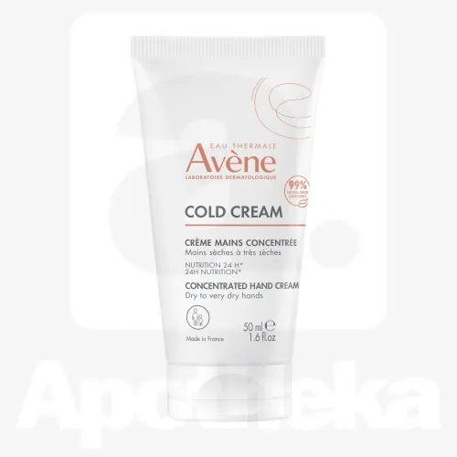 AVENE COLD CREAM KÄTEKREEM KONTSENTREERITUD 50ML