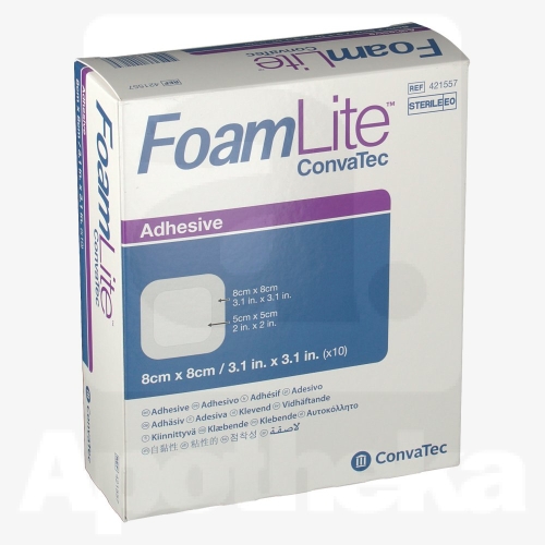 FOAMLITE CONVATEC VAHTPLAASTER 8X8CM N10
