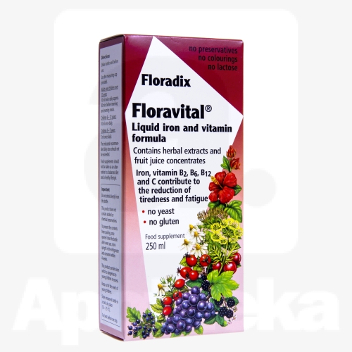 SALUS FLORADIX FLORAVITAL 250ML