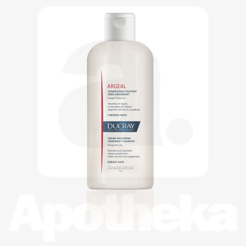 DUCRAY ARGEAL SHAMPOON RASUSTELE JUUSTELE 200ML