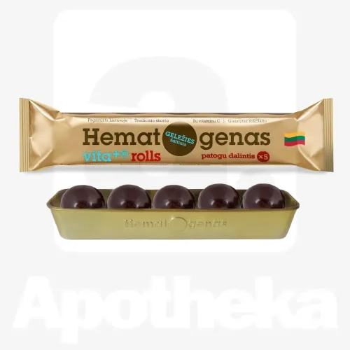 HEMATOGEEN VITA+ROLLS 65G