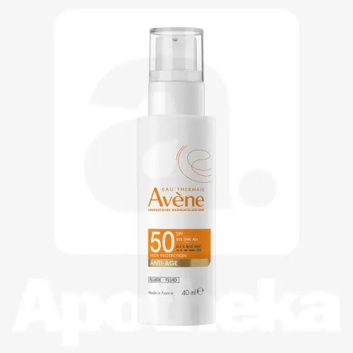 AVENE SUN PÄIKESEKAITSEEMULSIOON VANANEMISVASTANE SPF50+ 40ML