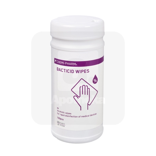 CHEMIPHARM BACTICID WIPES SALVRÄTIKUD N150 (PURGIS)