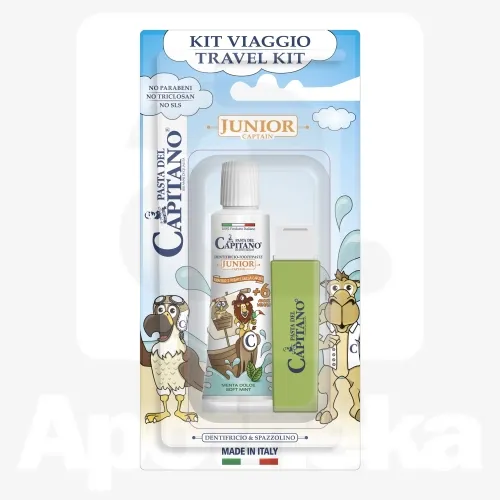 PASTA DEL CAPITANO LASTE REISIKOMPLEKT HAMBAPASTA 20ML+HARI