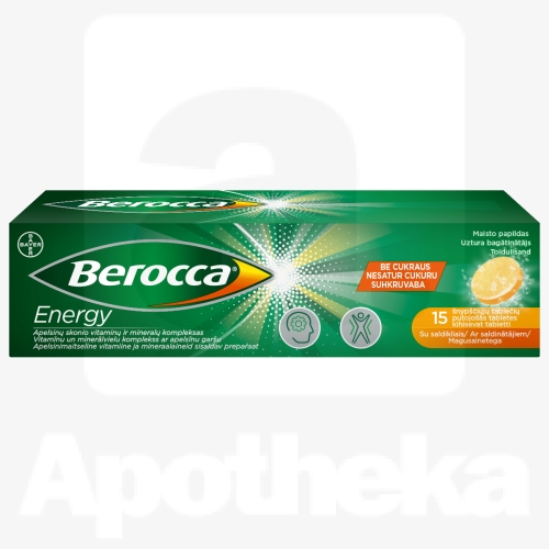 BEROCCA ENERGY KIHISEVAD TABLETID N15