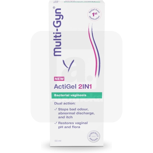 MULTI-GYN ACTIGEL 2IN1 VAGINAALGEEL 50ML