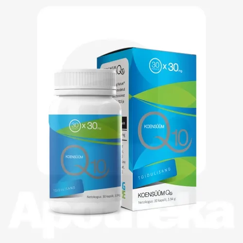 STRONG NATURE KOENSÜÜM Q10 CAPS 30MG N30