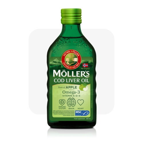 MÖLLERI KALAMAKSAÕLI (ÕUNAMAITSELINE) 250ML