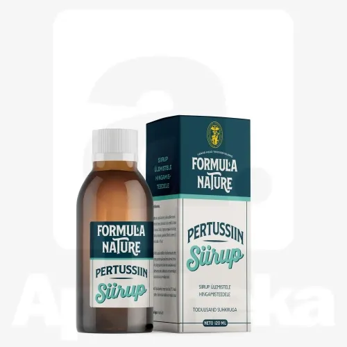 FORMULA NATURE PERTUSSIIN SIIRUP 120ML
