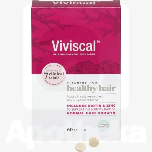 VIVISCAL VITAMIINID NAISTELE JUUKSEKASVU PARANDAV N60