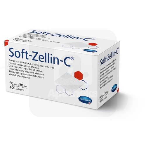 SOFT-ZELLIN-C NAHA PUHASTAMISEKS 6X3CM N100