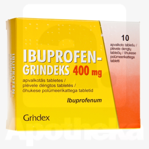 IBUPROFEN-GRINDEKS TBL 400MG N10