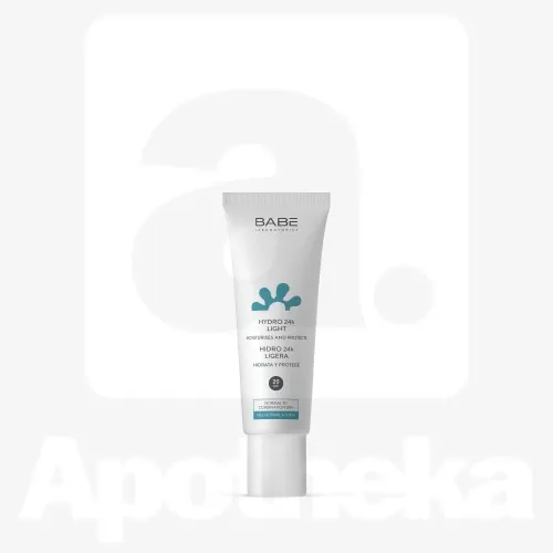 BABE NÄOKREEM KERGE 24H NIISUTAV SPF20 50ML