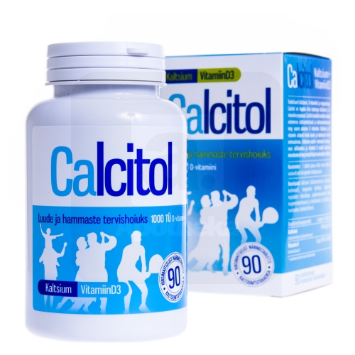 CALCITOL NÄRIMISTBL 500MG+1000TÜ N90
