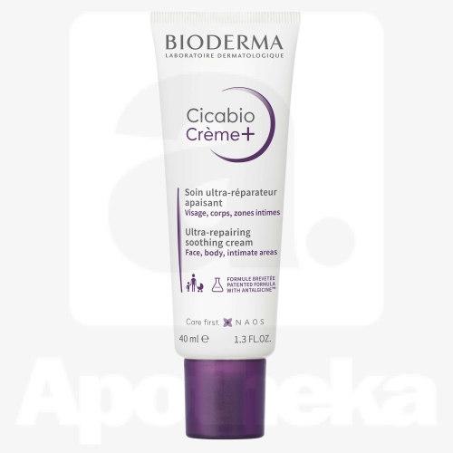 BIODERMA CICABIO CREME+ KREEM RAHUSTAV, TAASTAV 40ML
