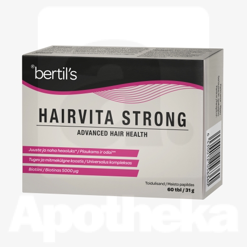BERTILS HAIRVITA STRONG TABLETID N60