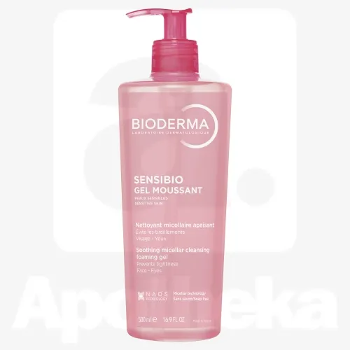 BIODERMA SENSIBIO NÄOPESUGEEL TUNDLIKULE NAHALE 500ML