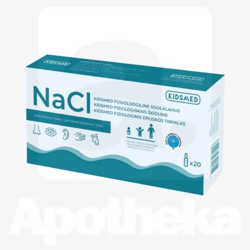 KIDSMED FÜSIOLOOGILINE SOOLALAHUS 5ML N20