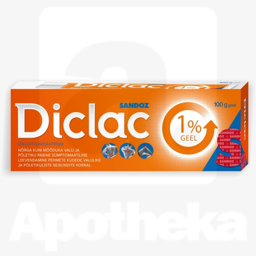 DICLAC GEEL 1% 100G