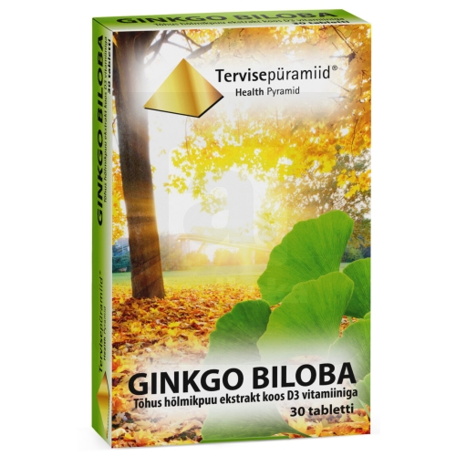 TERVISEPÜRAMIID GINKGO BILOBA TBL N30