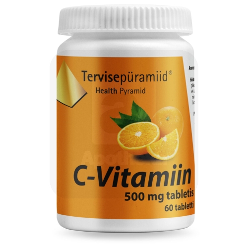 TERVISEPÜRAMIID C-VITAMIIN TBL 500MG N60