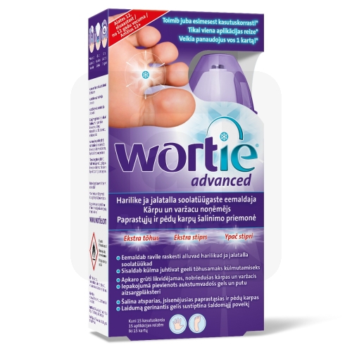WORTIE ADVANCED SOOLATÜÜGASTE EEMALDAJA 50ML