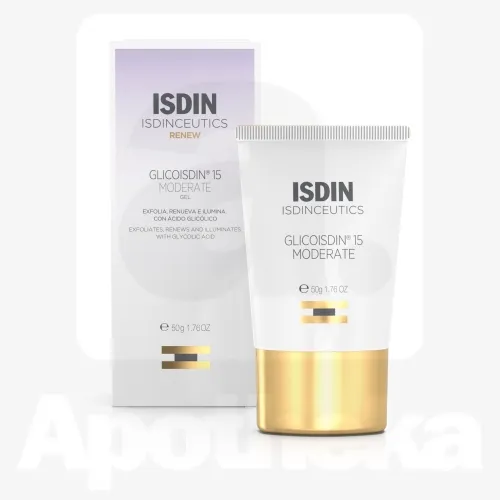 ISDIN GLICOISDIN 15 KOORIV GEEL GLÜKOOLHAPPEGA 50G