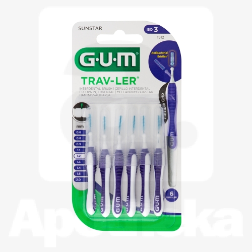 GUM HAMBAVAHEHARI TRAV-LER SILINDER 1,2MM N6
